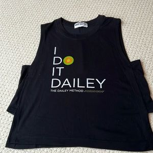 Dailey Method by Ruben Couture tank w/side openings size Small